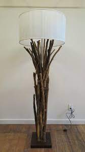 Rustic tree branch chandelier light retro wooden pendant lamp farmhouse kitchen decor lustres suspension glass bubble lamp. Natural Twig Driftwood Floor Lamp For Sale At 1stdibs