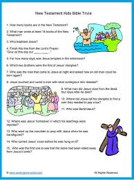 Challenge them to a trivia party! Kids Bible Trivia Questions And Answers