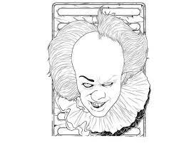 Pennywise it coloring pages how to draw for children. Pennywise Coloring Pages Ideas With Printable Pdf Free Coloring Sheets