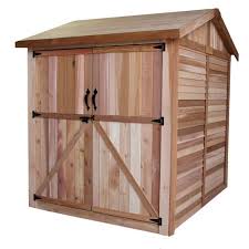 Selecting a shed design that's right for you is a highly personal decision. 6 X 6 Maximizer Cedar Storage Shed Walmart Canada