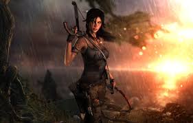 Full game longplay of tomb raider for pc, 2013. Wallpaper Girl Rain Dirt Bow Weapons Square Enix Game Lara Croft Ice Pick Tomb Raider 2013 Images For Desktop Section Igry Download