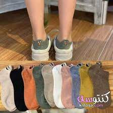 جوارب نسائية شربات حريمية لاحلي شتويه 2020 موديلات جوارب بنات اخر موضة women socks fashion funny socks women casual socks