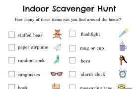 Long list of sites that offer free preschool printables that would work for activity trays; 25 Free Scavenger Hunts For Kids We Are Teachers