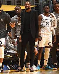 Nets' kevin durant slams espn analyst jay williams over giannis durant's personal bodyguard, who is on the nets' payroll, charged the court to break them up, and shoved. Kevin Durant Is Dunking In Practice And He S Wearing Grails To Games Gq