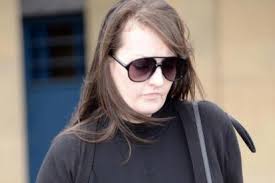 The girl in the polka dot dress