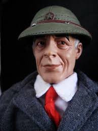 Edward Platt as the Chief from Get Smart wearing a pith he…