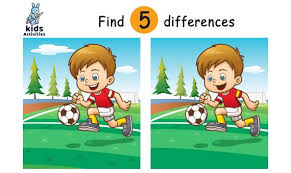 Spot 5 Differences Between Two Pictures Printable Find The Difference Cartoon Free Printa Puzzles For Kids Fun Activities For Kids Kids Learning Activities