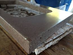 If you missed part 1 of this process (which included building the edge forms for the concrete), you can check that out here… How To Build A Concrete Countertop