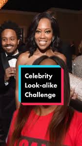 Celebrity Look-alike Challenge with Regina King