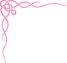 Pink Ribbon Border Blue Scroll Ribbon Border Clip Art Clip Art Borders Clip Art Gold Pattern