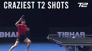 We're streaming live at the finals of the t2 diamond 2019 malaysia event! Top 5 Craziest Table Tennis Shots T2 Diamond Youtube