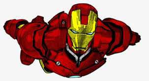 Iron man face drawing with colour. Transparent Iron Man Comic Png Hand Iron Man Drawings Png Download Kindpng