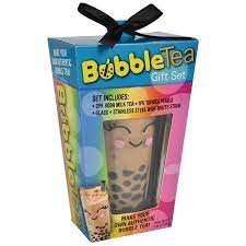 Bubble Tea With Stainless Steel Straw Holiday Gift Set 9 4oz 5 Piece Walmart Com Bubble Tea Tea Gift Sets Tea Gift Baskets