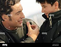 Père parle fils Banque de photographies et d'images à haute résolution