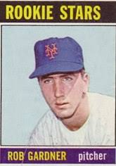 Rob Gardner: Mid Sixties Mets Pitcher (1965