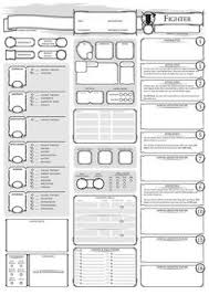 Vergessen sie nicht, lesezeichen zu setzen pen and paper vorlagen mit ctrl + d (pc) oder command + d (macos). D D Character Sheets