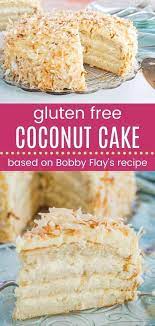 Gluten Free Coconut Cake Based On Bobby Flay S Toasted Coconut Cake Recipe Gluten Free Coconut Cake Gluten Free Cake Recipe Gluten Free Cakes