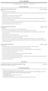 Search over 100 hr approved resume examples. Airport Operations Resume Sample Mintresume