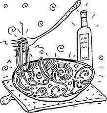 Showing 12 coloring pages related to pasta. Simple Way To Pasta Italian Coloring Pages