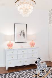 Black And White Baby Nursery Decor In The Nursery With Casey Winchell Napolitano Project Nursery Glam Nursery White Girls Rooms Pink Gold Nursery