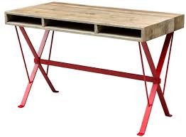 We have been in business for 34 years. Casa Padrino Designer Desk With Red Powder Coated Legs 120 X 60 X H 77 Cm Designer Office Furniture