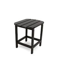 Amazon Com Polywood Sbt18bl South Beach 18 Outdoor Side Table Black Patio Side Tables G Classic Outdoor Furniture Outdoor End Tables Outdoor Side Table
