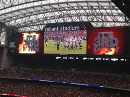 Right Scoreboard 3 Reliant Stadium Oakland Raiders Scoreboard