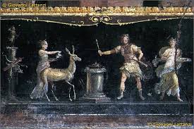 Pompei Casa Dei Vettii Foto Vettii41 Jpg Roman Painting Italy History Pompeii And Herculaneum