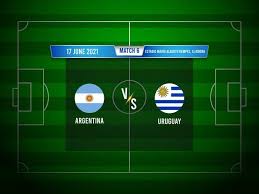 Uruguay and paraguay face off for their final game in group a of copa america on tuesday at 1am. Premium Vector Copa America Football Match Uruguay Vs Paraguay