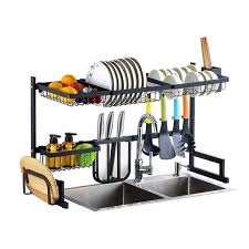 Maybe you would like to learn more about one of these? Size 27 5 33 5 Inch Over The Sink Dish Drying Rack Stainless Steel Dish Rack For Kitchen Storage Multi Functional Kitchen Over Sink Dish Drying Drainer Bowl Dish Holder Rack Walmart Com Walmart Com