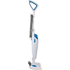 Steam mops work by heating up water from a reservoir inside the mop to a temperature of nearly 250 degrees f and sending a jet of steam down into a mop pad covering the head. Bissell Powerfresh Steam Mop Sylvane
