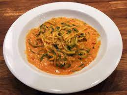 Agree that a good sauce is everything. Quick And Easy Zucchini Spaghetti With Rich Creamy Sauce Ketorecipes