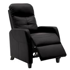 Prolounger Black Tuff Stuff Fabric Push Back Recliner Chair In 2020 Recliner Chair Recliner Chair