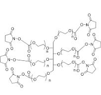 6-Arm-PEG-NHS (MW 5000) | PEG Derivative | MedChemExpress