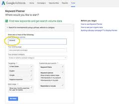 How To Use Google Keyword Planner Keyword Planner Free Keyword Tool Keywords