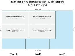 They often cover both ends very well for a comfortable sleep. Exactly How Much Fabric You Need For Pillowcases Charts