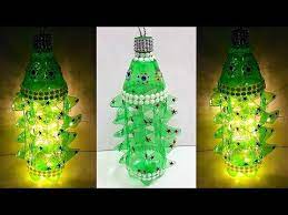 New Design Lantern Made From Plastic Bottles At Home Best Out Of Waste Christmas Decoration How To Make Lanterns Plastic Bottle Flowers Plastic Bottles Crafts