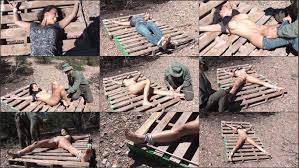 Julia Faire - Stuck on a Pallet in the Woods, centaurcelluloid at Bondage  MF - Download or watch online Bondage Video | bondage-me.cc