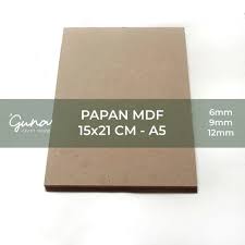 Terbuat dari komposit yang dipress dwngan sistem pemanas. Jual Papan Kayu Mdf 15x21 Cm A5 Papan Kayu A5 Papan Mdf Potong A5 6 Mm Kab Bandung Guna Craft House Tokopedia