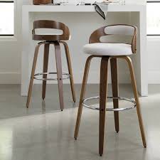 George Oliver Lachance Mid Century Modern Low Back Bentwood Frame 30 Swivel Bar Stool Wayfair Ca Cooking Bar Stools Swivel Bar Stools Mid Century Bar Stools