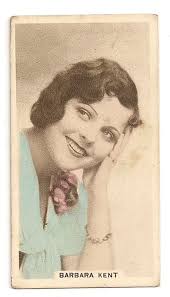 Barbara Kent cinema card