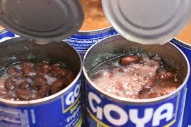 This helps to further reduce the sodium content of canned beans because a lot of salt is concentrated in the can liquid. Goya Canned Black Beans Foodmayhem