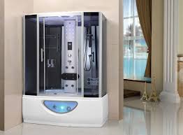 Right now we have a 4 x 6 ft 3 3/4in area set aside for the new shower. Designer Whirlpool Bath Steam Shower Enclosure Combination Cubicle Tub Jets Taps Ebay