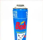 Insecticide Spray Aerosol Tin Can with 4 Color Printing ...