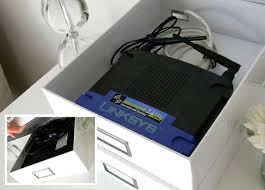 Cable management box by baskiss, 12x5x4.5 inches, wood lid, cord organizer for desk tv computer usb hub system to cover and hide & power strips & cords. Try These Designer Tricks For Hiding Electrical Cords Havenly Interior Design Blog