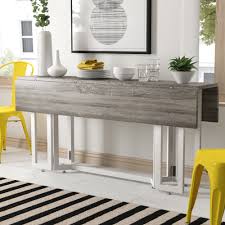We needed a long narrow dining table for our dining room because we have a very large window seat. 2 Seat Drop Leaf Kitchen Dining Tables You Ll Love In 2021 Wayfair