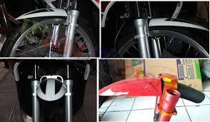 Sapakbor dragbike* untuk yamaha mio dan nouvo generasi karburator.* material pembuatan fiberglass komposit berkualitas.* pemasangan pnp, tinggal diikat. Jual Spakbor Depan Drag Breaket Cnc Universal Di Lapak Modifmotor1 Bukalapak