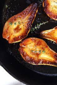 Roasted Pears With Balsamic And Honey Recipe Roasted Pears Recipes Pear Recipes Easy Pear Recipes