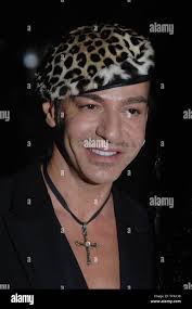 British designer John Galliano attends "The V&A Golden Age Of Couture Gala"  at the Victoria And Albert Museum in London