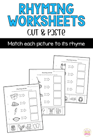Rhyming Worksheets Rhyming Worksheet Teaching Blogs Rhyming Words
